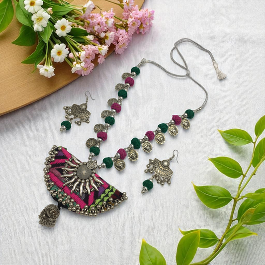 MANIKYA OXIDIZED SET FOR NAVRATRI GARBA