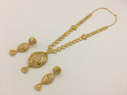 WAHEEDA DUBAI GOLD NECKLACE