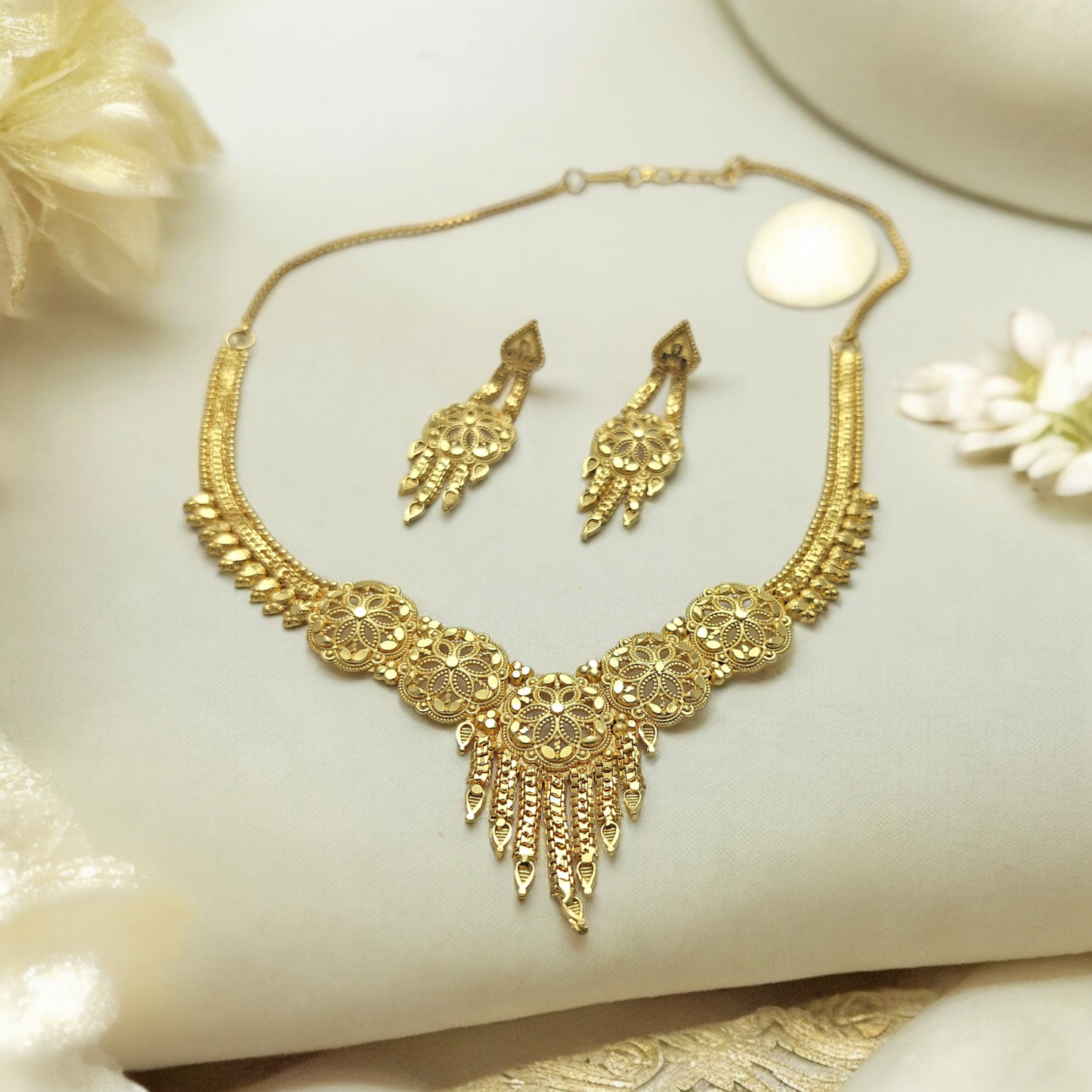 VIDYA MICRO GOLD PLATED NECKLACE
