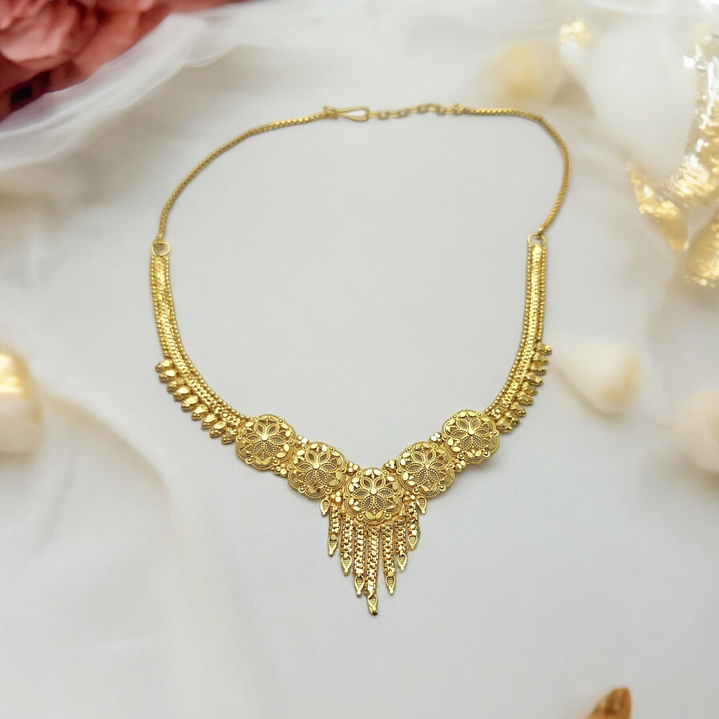 VIDYA MICRO GOLD PLATED NECKLACE