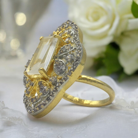 SHUBHIKA AD ADJUSTABLE RING