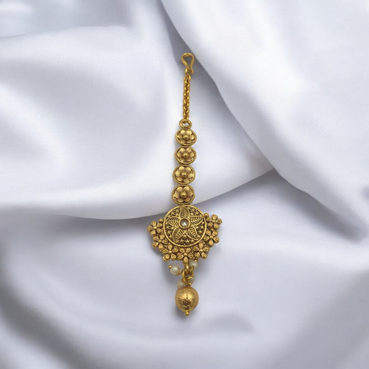 SAYURI KUNDAN BRASS MANGTIKA