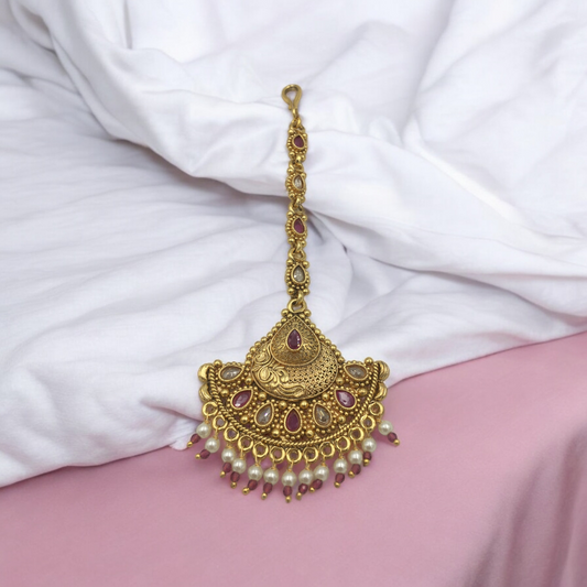 TANVIKA KUNDAN BRASS MANGTIKA