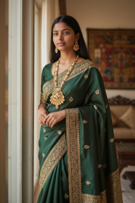 AMAYA BRASS NECKLACE SET