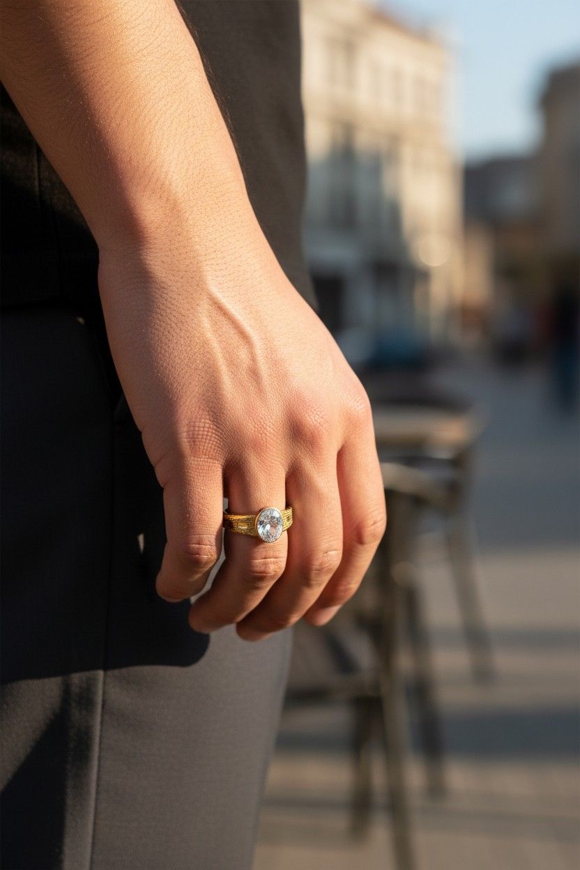AURMEN LUXE HERITAGE MEN'S RING