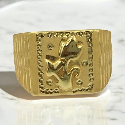 GOLDEN DRIFT MICRO GOLD PLATED RING