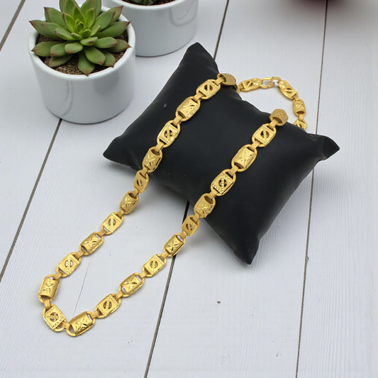 AURMEN IMPERIAL BLOCK 24 INCH MEN'S CHAIN