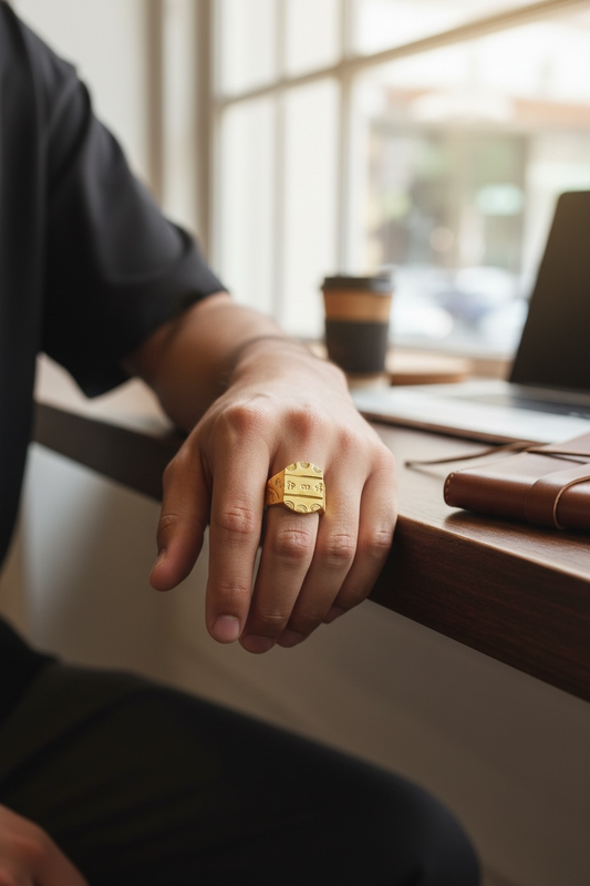 QUADRA EDGE MEN’S RING