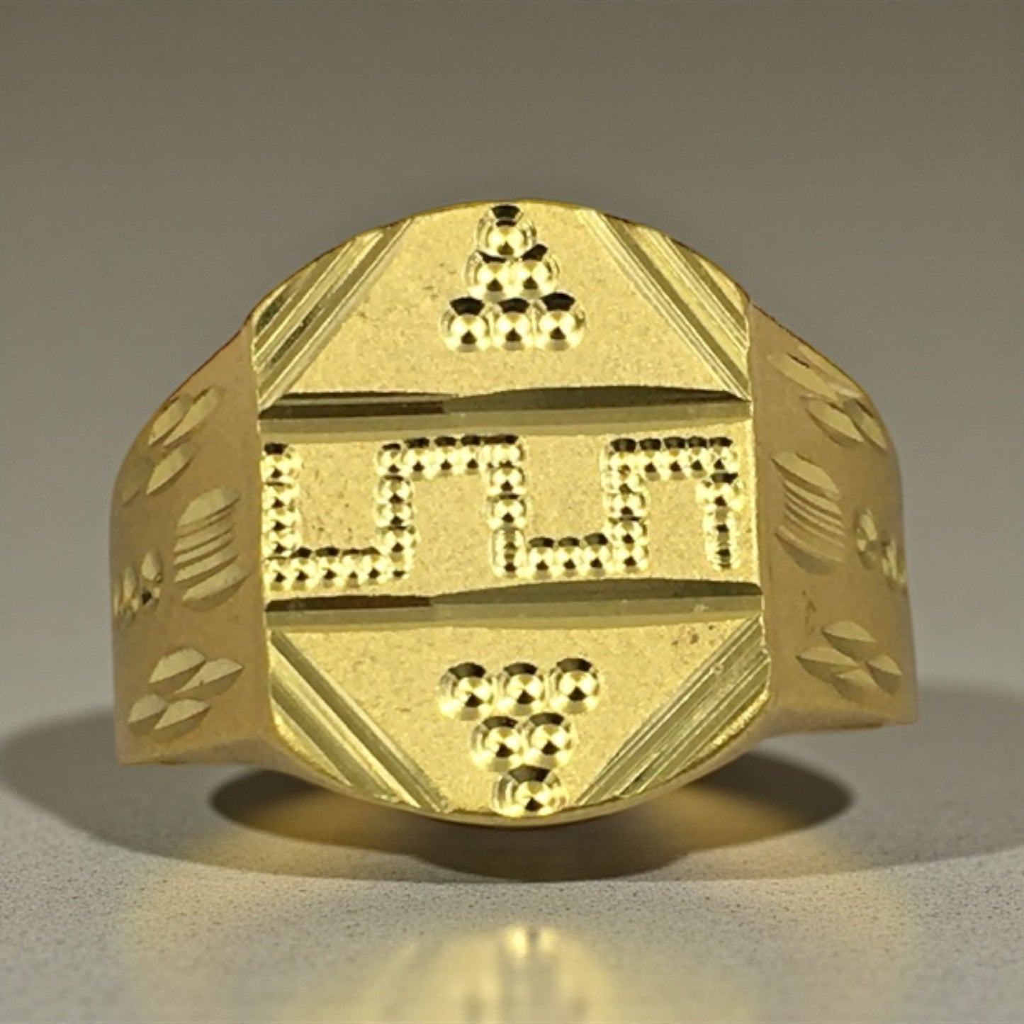 TITAN PRIME RING – Microgold Plated Brass Men’s Ring