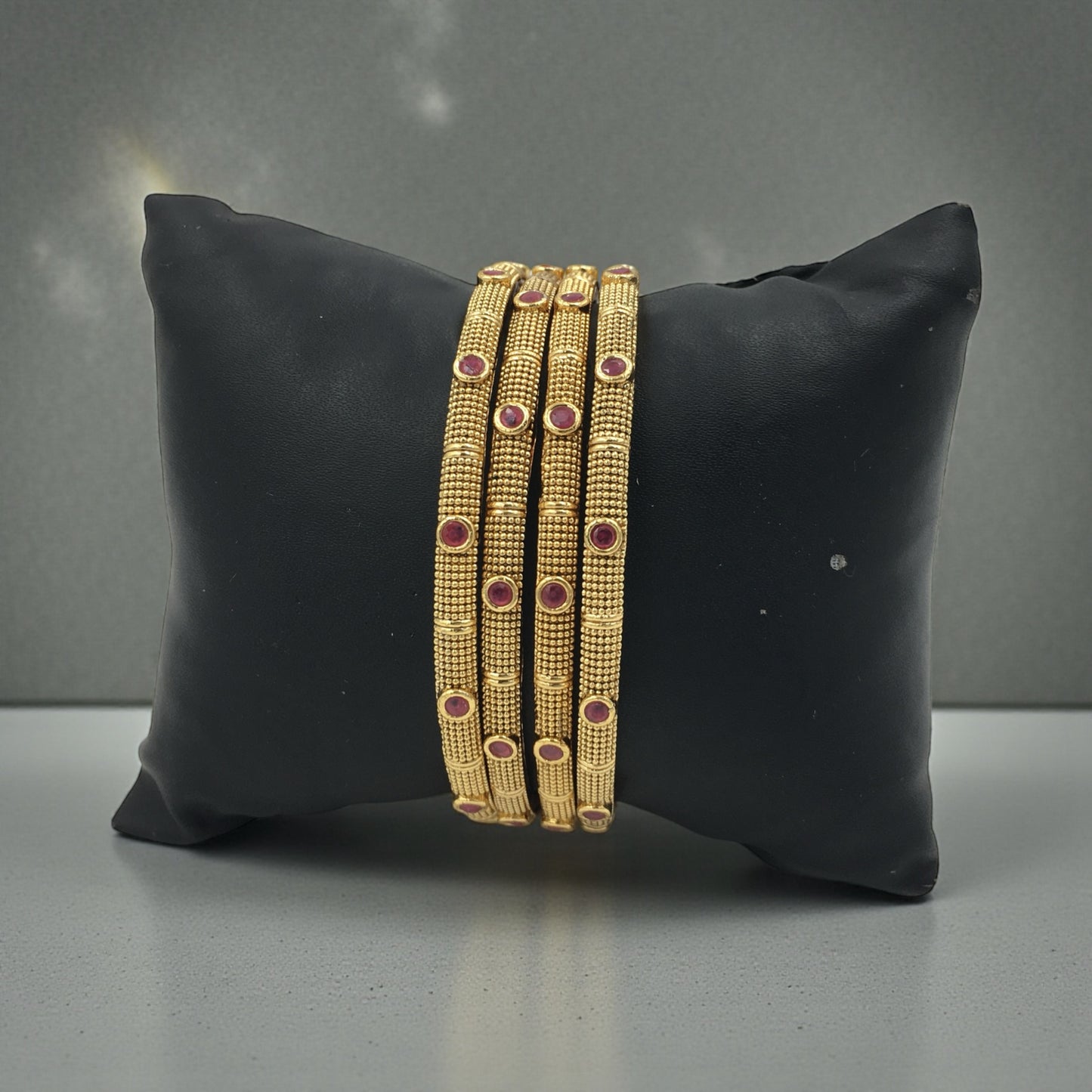 RANI AADYA RUBY BANGLES