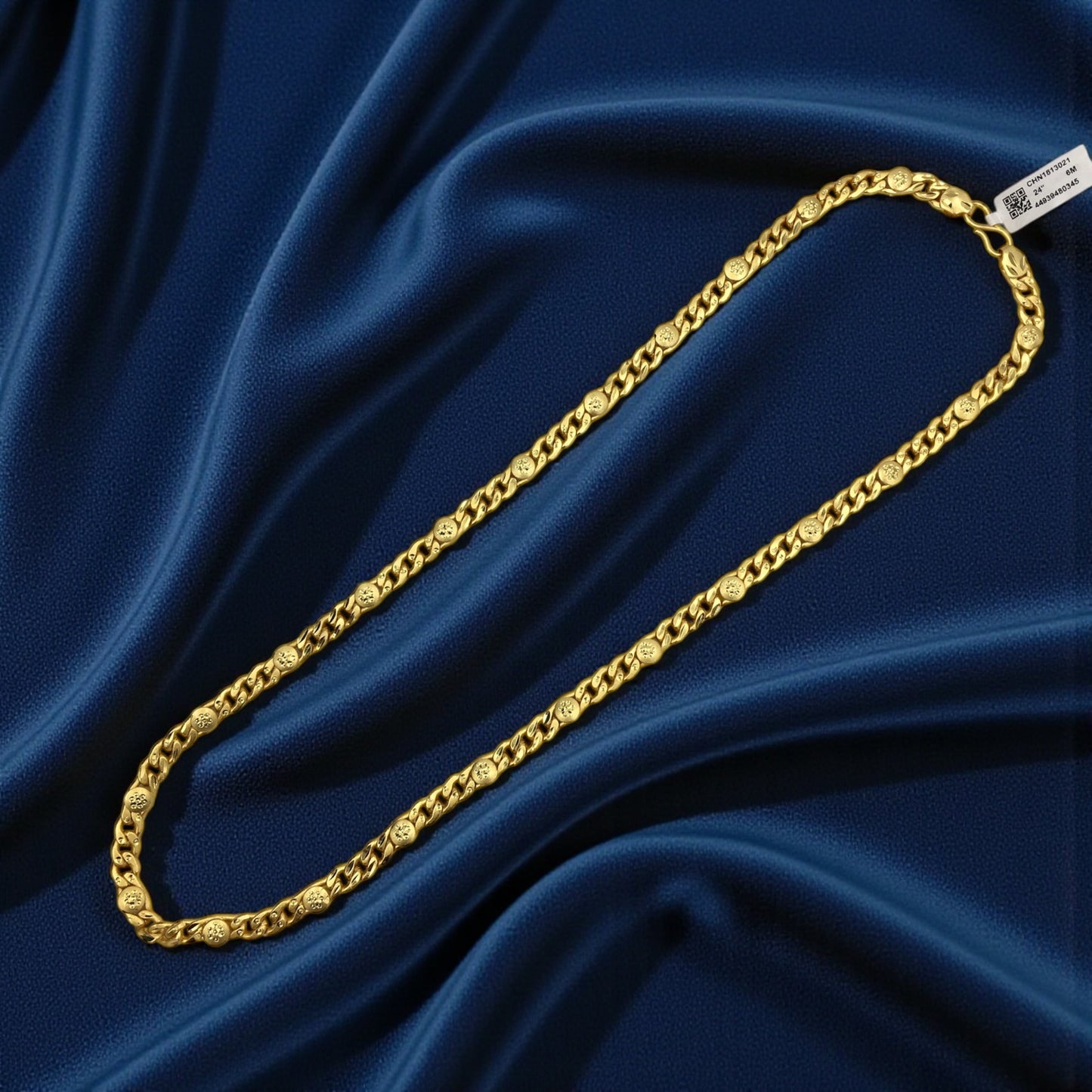 AUREX COINLINK MEN’S 24 INCH CHAIN