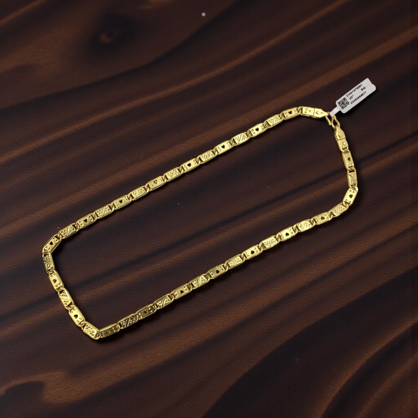 ALPHA GOLD NAWABI 20 INCH MEN’S CHAIN