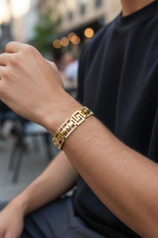 IMPERIAL CIPHER DIAMOND BRACELET