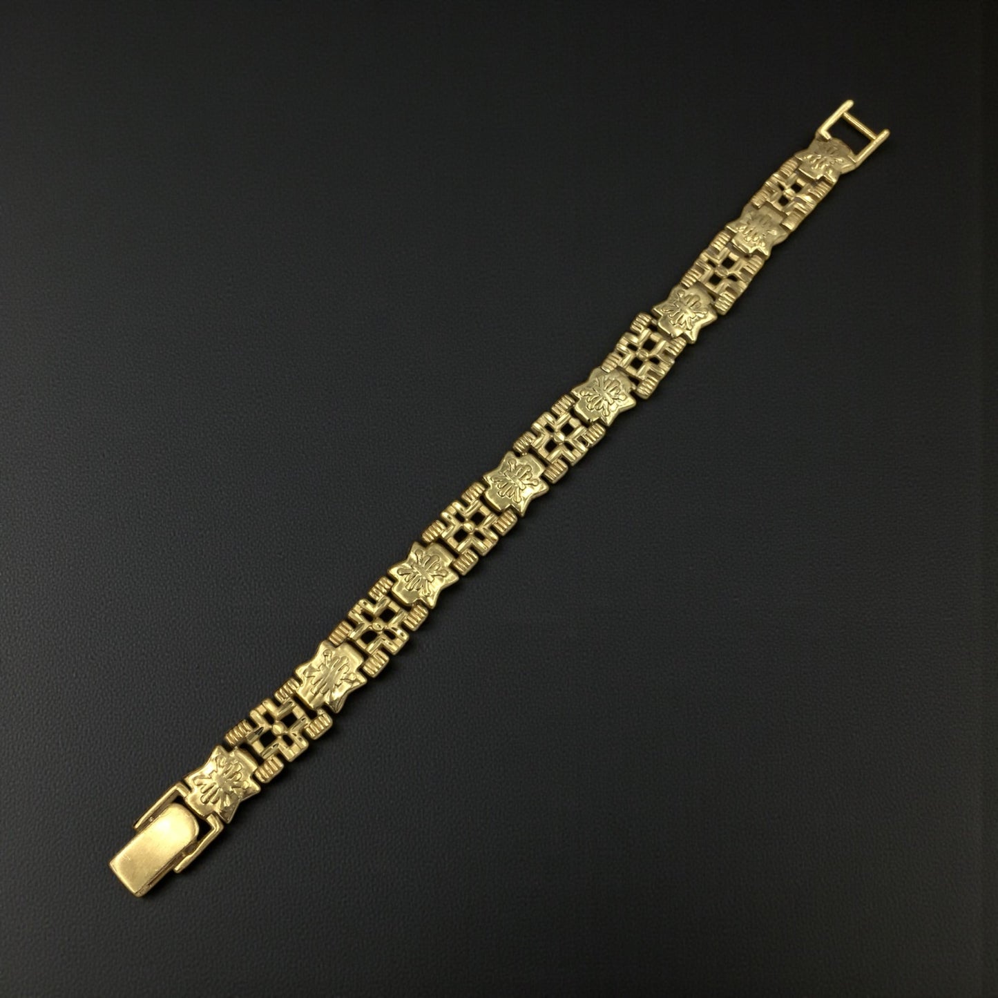 RAJVANSH GOLD MEN'S BRACELET