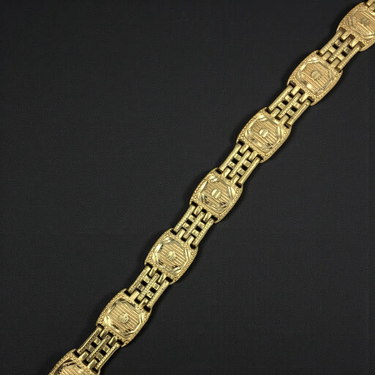 COMMAND LINK GOLD MEN'S BRACELET