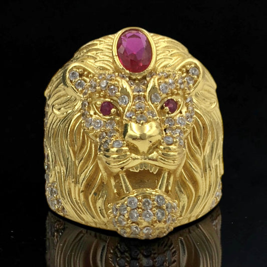 ROYAL LION EMPEROR MEN'S RING