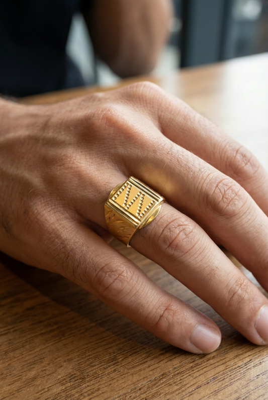 ZIRON EDGE MEN'S RING