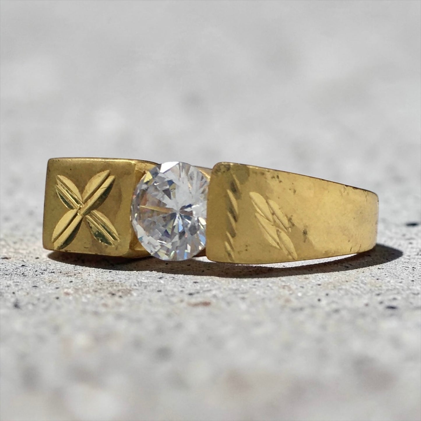 AURORA CROWN MEN'S RING