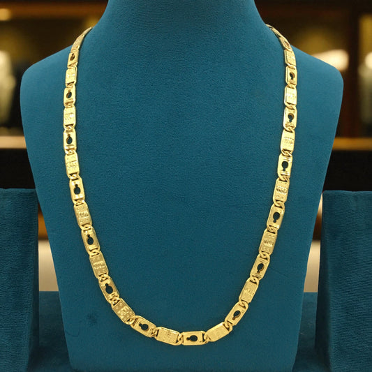 ROYAL CLASSIC BOX LINK 24 INCH MEN'S CHAIN