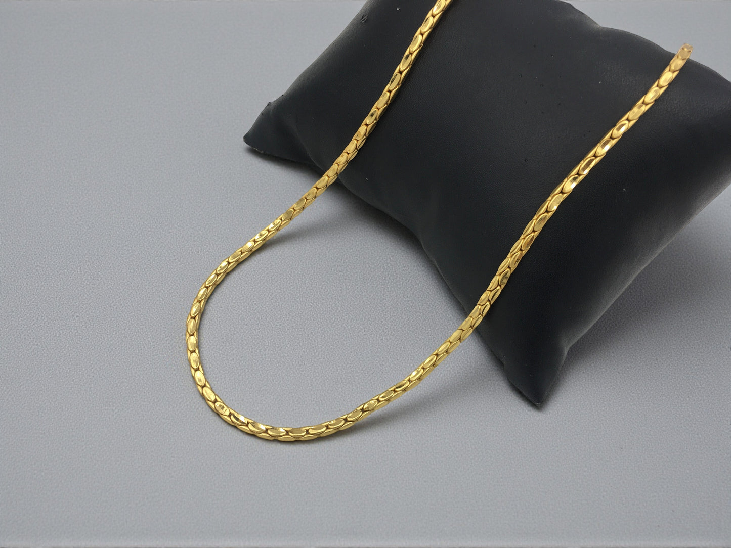 ORBIT PETAL FORMING GOLD MEN'S CHAIN