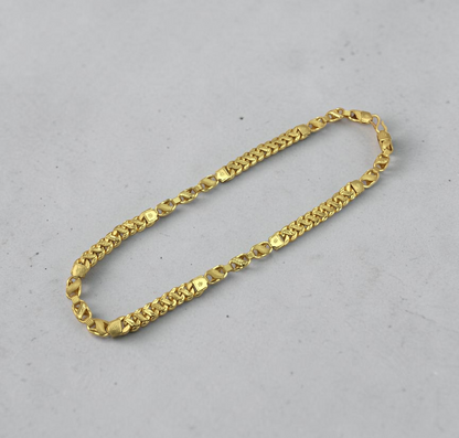 ROYAL CUBAN DESIGNER MICRO GOLD PLATED CHAIN FOR MEN
