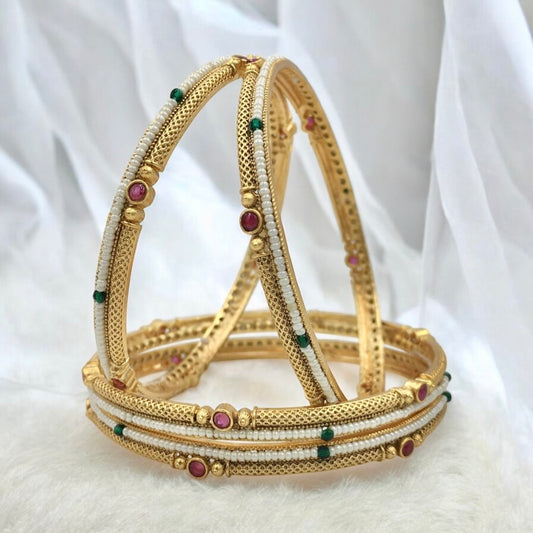 TANISHKA RAJWADI BRASS BANGLES