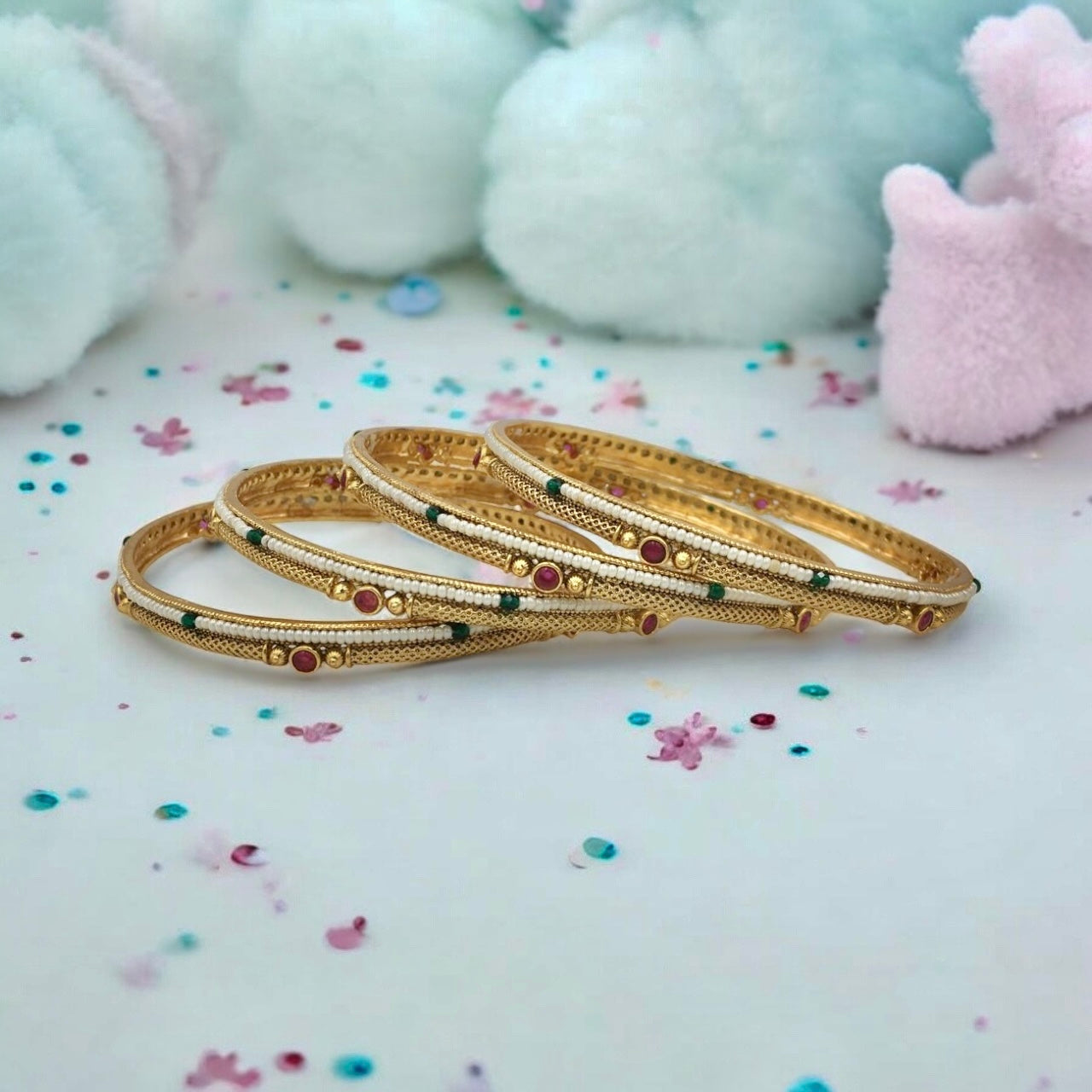 TANISHKA RAJWADI BRASS BANGLES