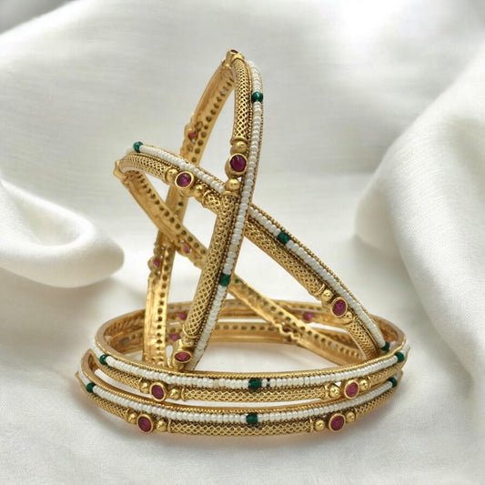 TANISHKA RAJWADI BRASS BANGLES