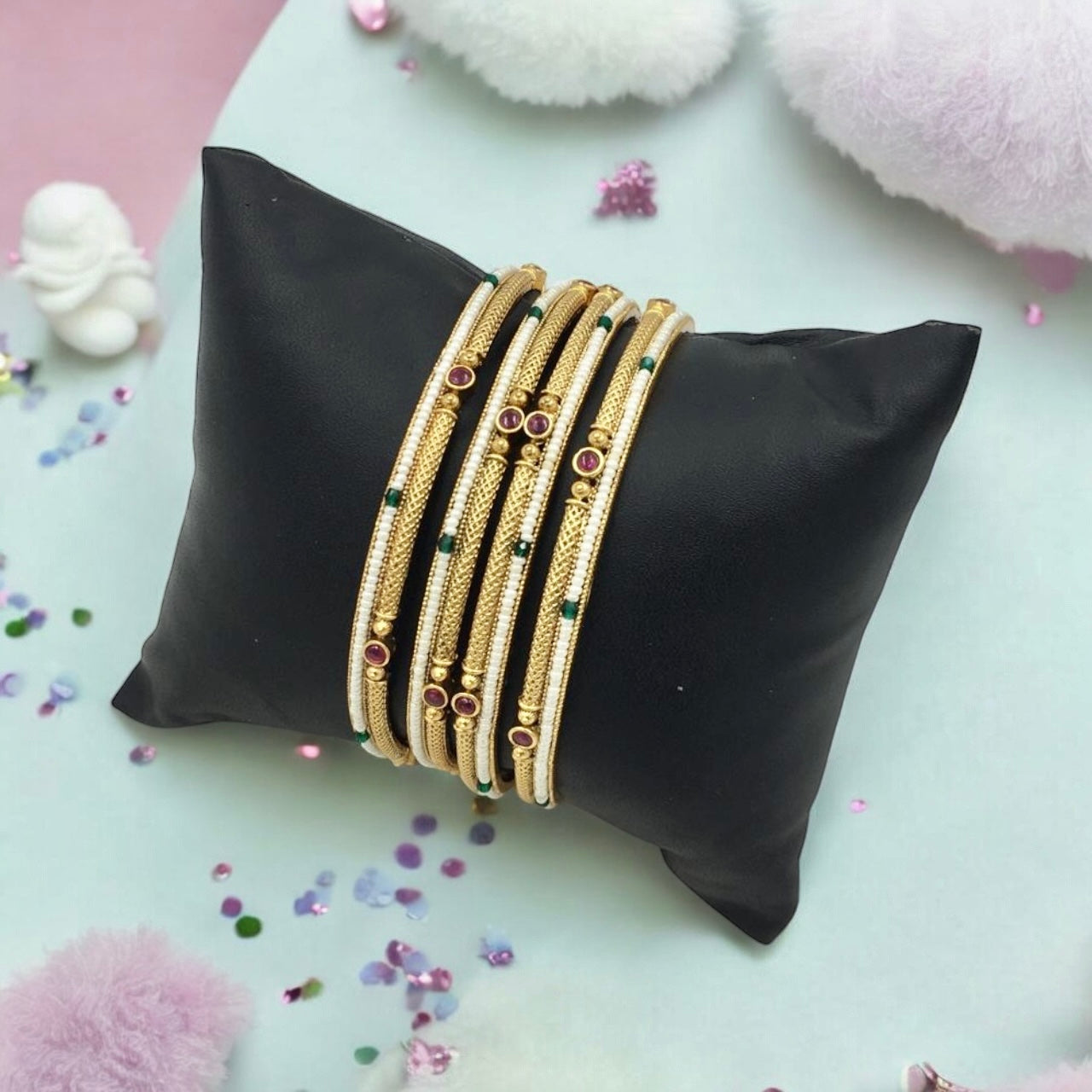 TANISHKA RAJWADI BRASS BANGLES
