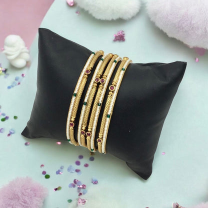 TANISHKA RAJWADI BRASS BANGLES