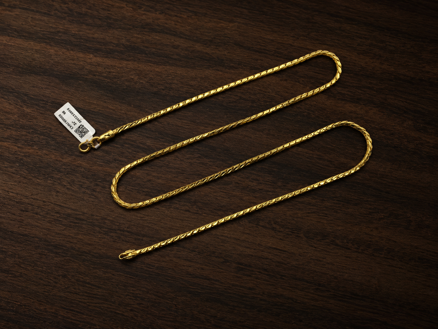 AURIC NAKSH MICRO GOLD PLATED GOLD CHAIN FOR MEN | PREMIUM BRASS MEN'S CHAIN