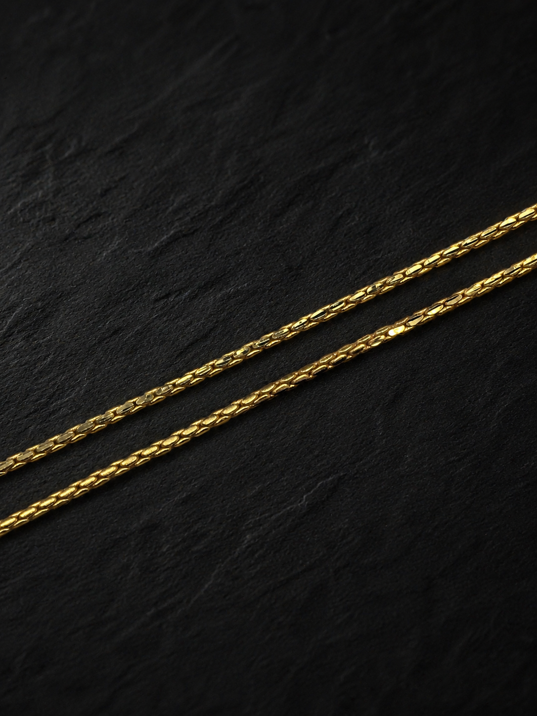 ELITE OVAL LINK MICRO GOLD PLATED GOLD CHAIN FOR MEN | PREMIUM BRASS OVAL LINK CHAIN