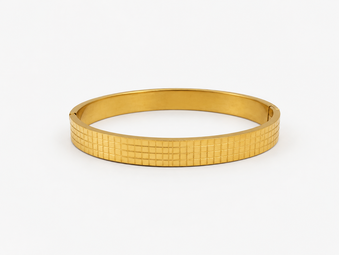 MICRO GOLD GRID TEXTURE MEN’S KADA