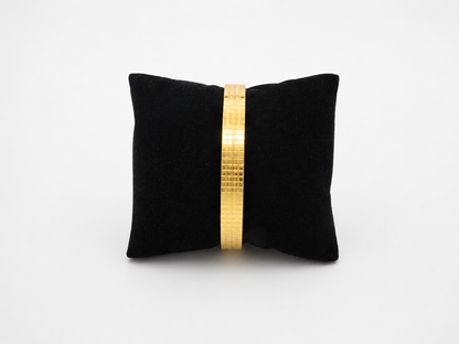 MICRO GOLD GRID TEXTURE MEN’S KADA