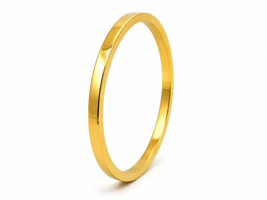 SLEEK MODERN GOLD MEN’S KADA