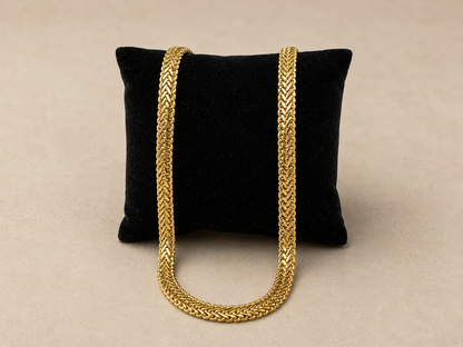 VIPER FLEX GOLD FINISH MEN'S CHAIN