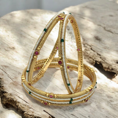 TANISHKA RAJWADI BRASS BANGLES
