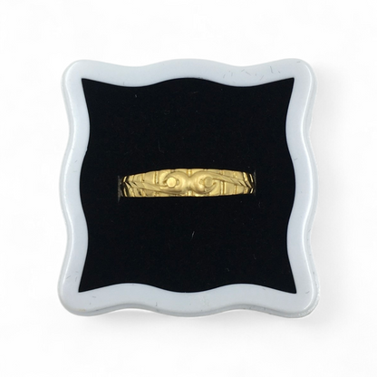 CLASSIC MINIMAL GOLD BAND LADIES RING