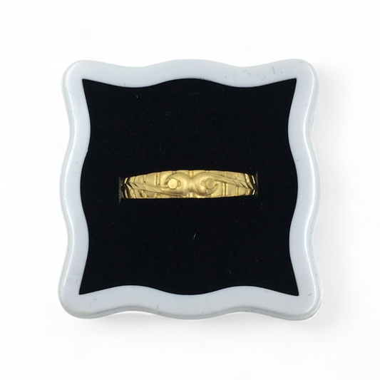 CLASSIC MINIMAL GOLD BAND LADIES RING