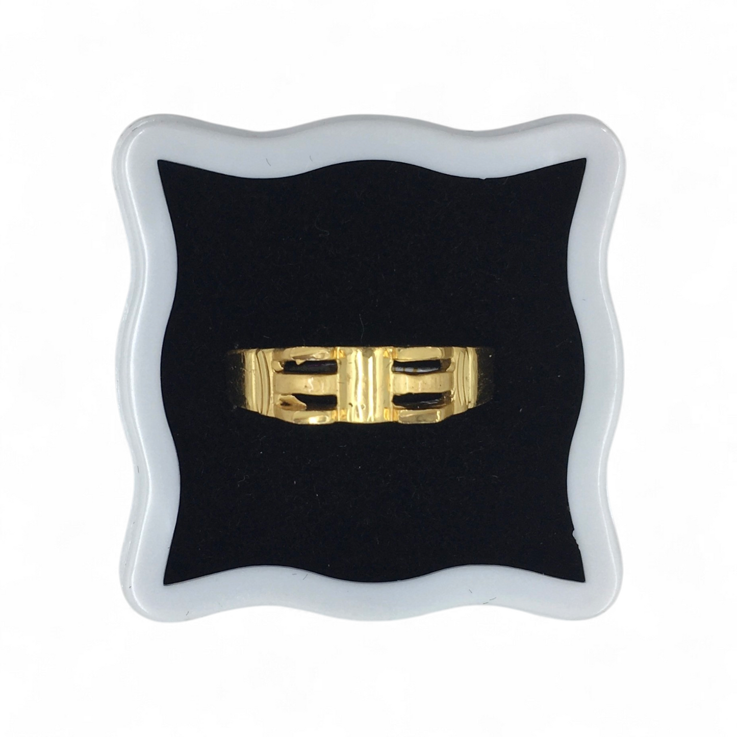 AURMEN URBAN GRID GOLD MEN'S RING
