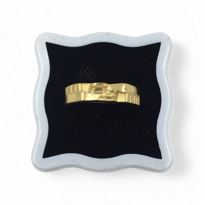 AURMEN OVAL EMPEROR GOLD MEN'S RING