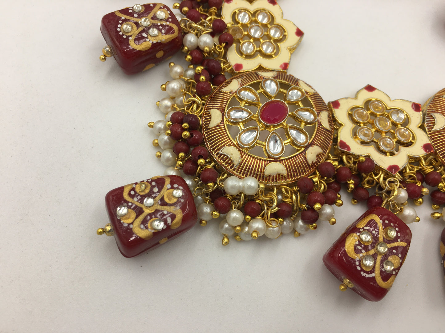 FELICIA KUNDAN NECKLACE SET