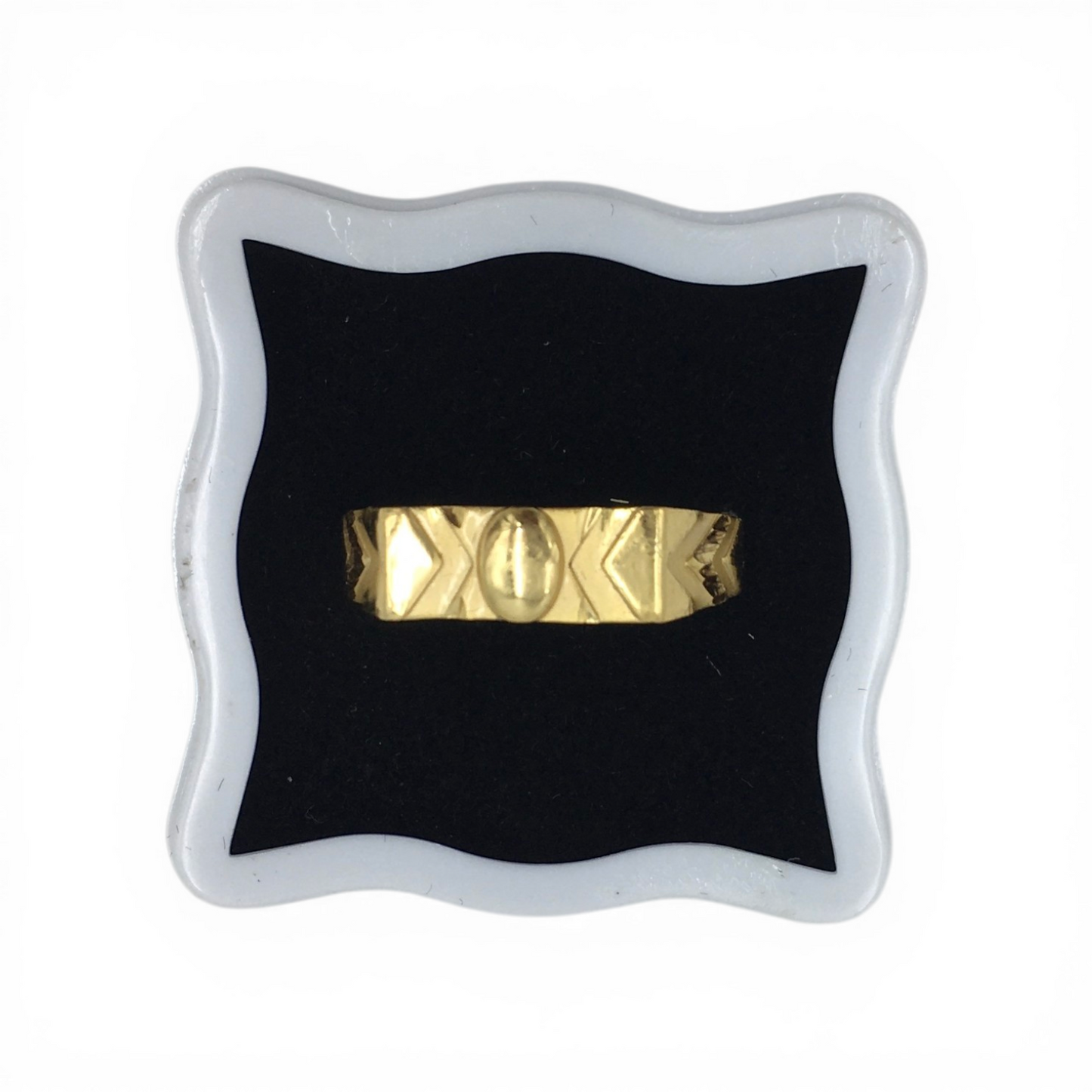 AURMEN CLASSIC CREST GOLD MEN'S RING