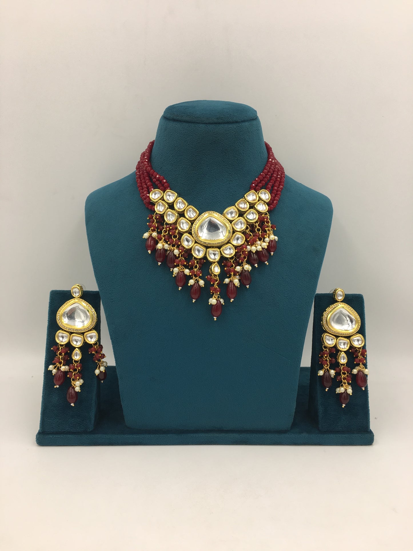 ZORAYA KUNDAN NECKLACE SET