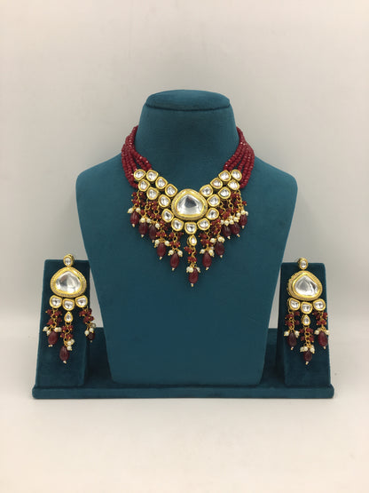 ZORAYA KUNDAN NECKLACE SET