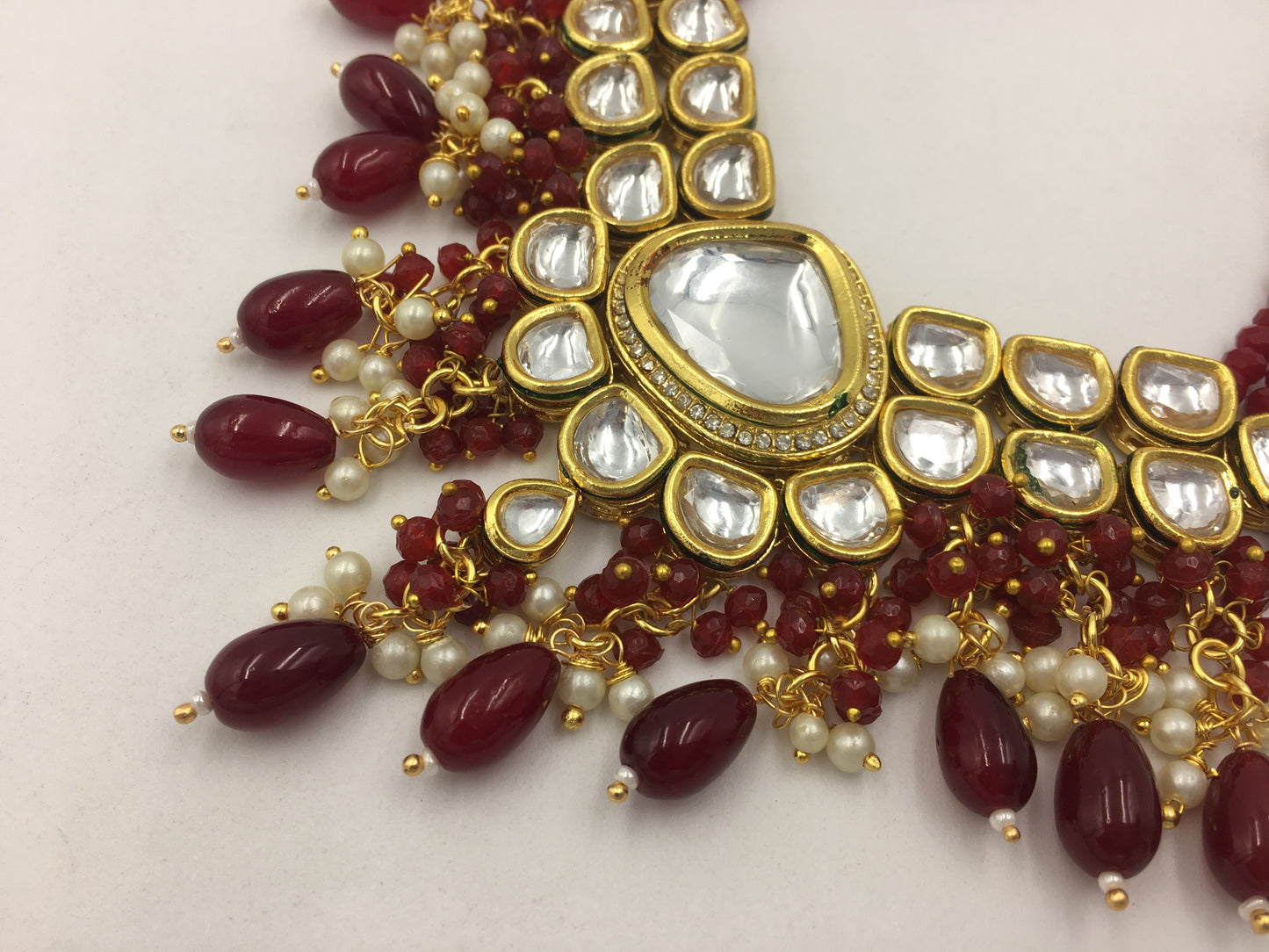 ZORAYA KUNDAN NECKLACE SET