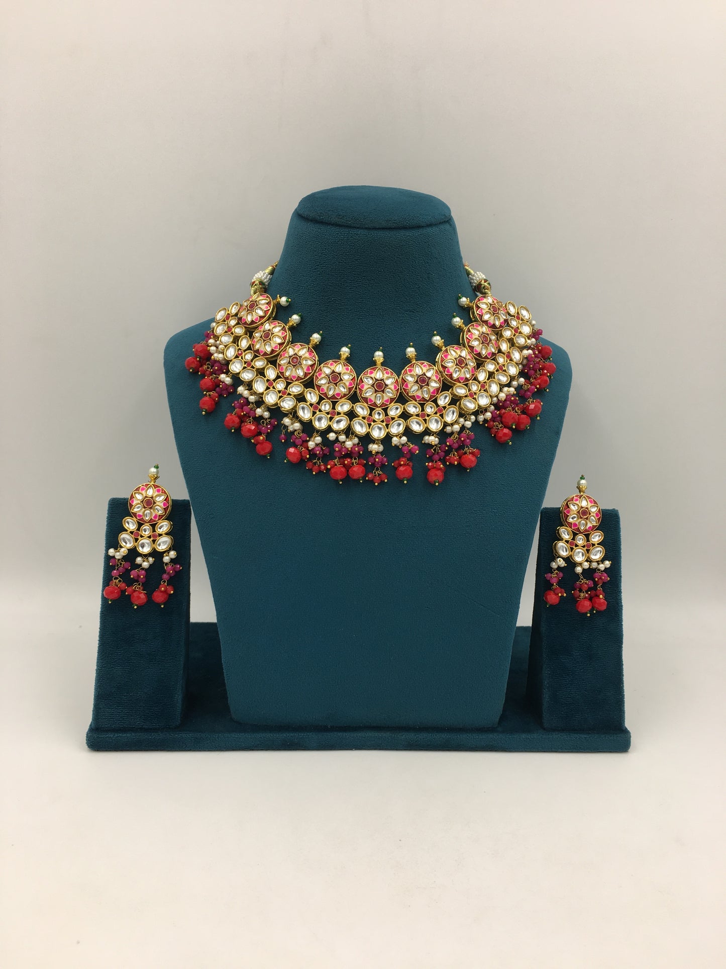 LIANA KUNDAN NECKLACE SET