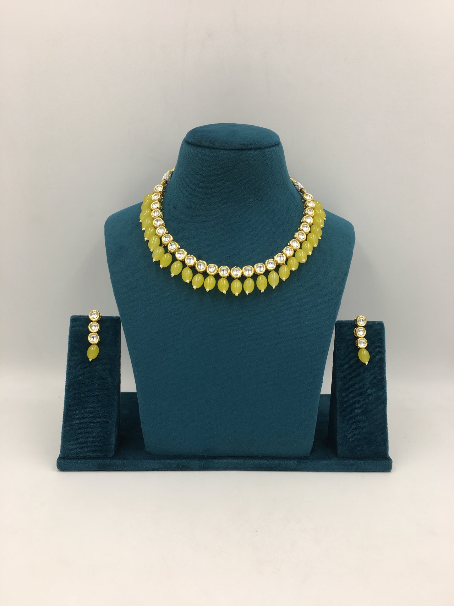 ARIELLA KUNDAN NECKLACE SET
