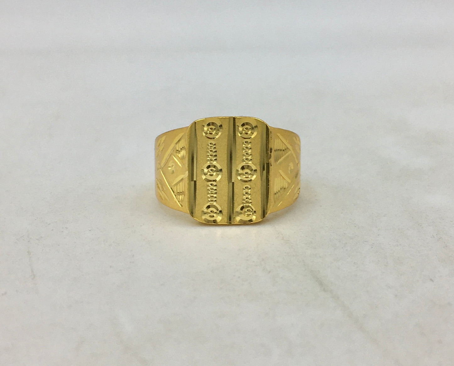 MICHAEL MICRO GOLD PLATED RING