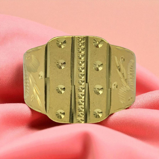 GALAXY MICRO GOLD PLATED RING